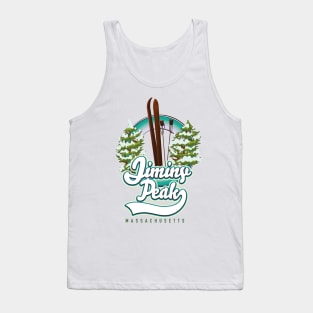 Jiminy Peak Massachusetts Ski logo Tank Top